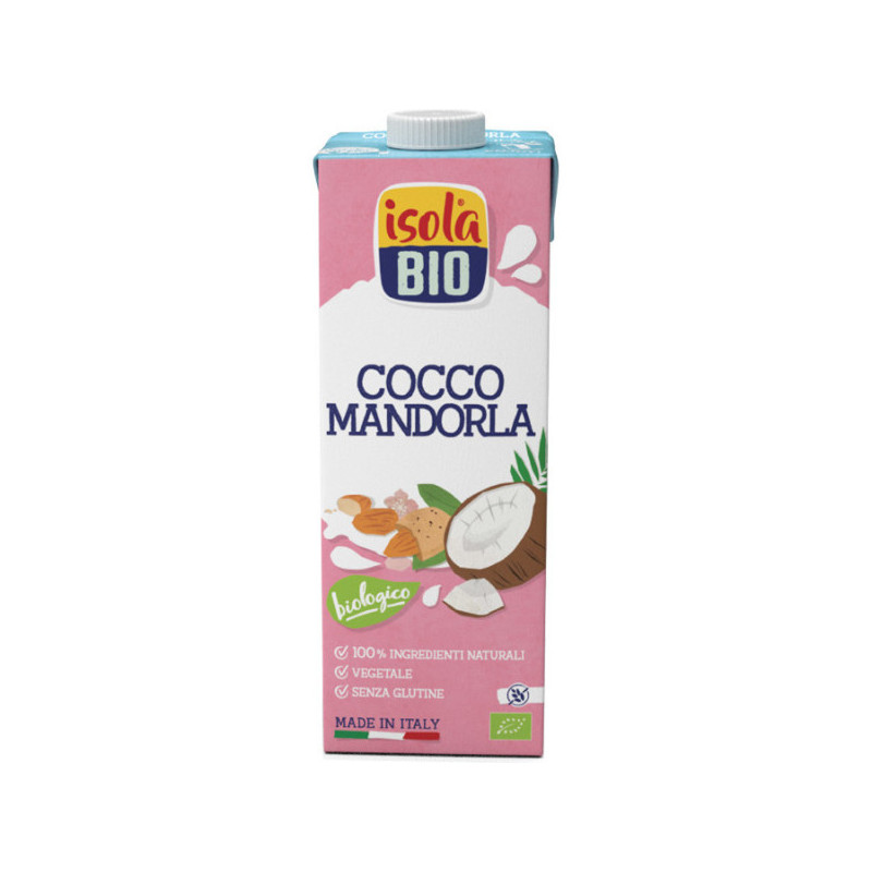 Bebida De Coco Con Almendra Bio 1 Litro Isola Bio