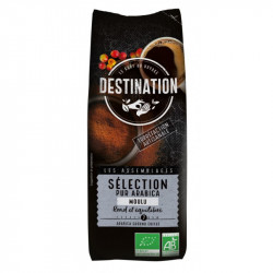 CAFÉ MOLIDO SELECCIÓN PURO ARÁBICA BIO 250 gr DESTINATION