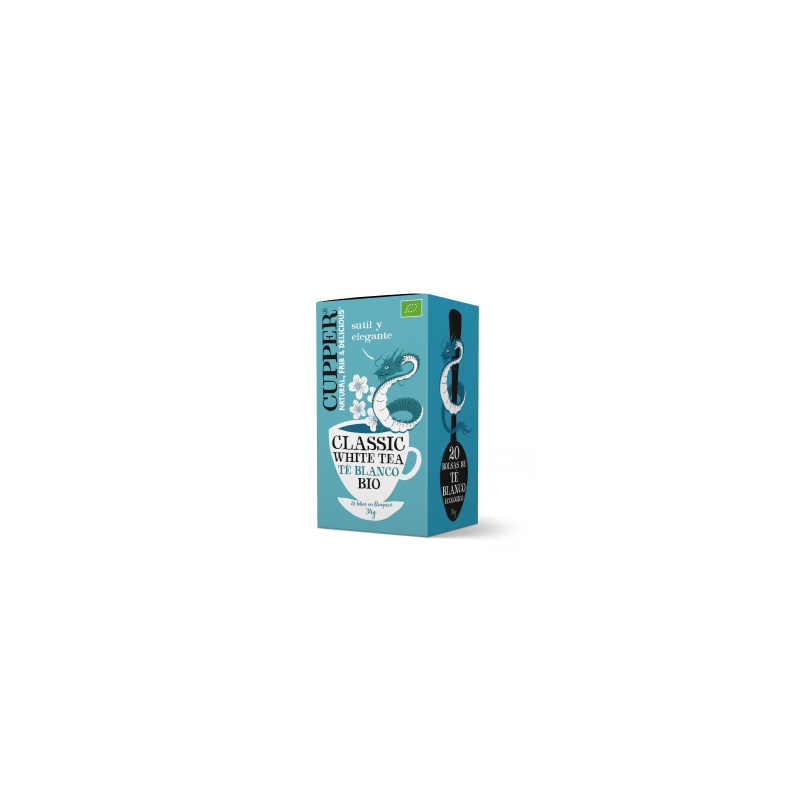 Cupper Té Blanco BIO 20 Bolsitas