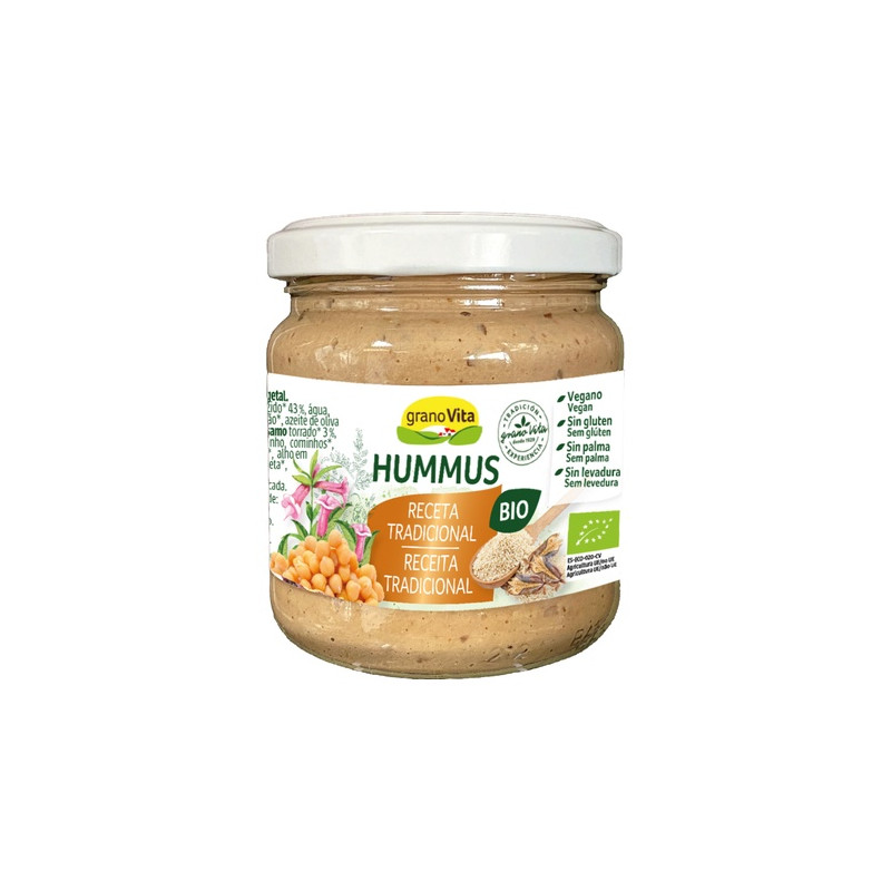 Hummus tradicional bio Granovita 175 gr