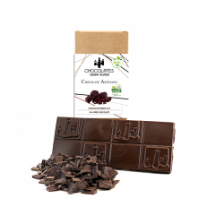 TABLETA CHOCOLATE NEGRO SIN AZÚCAR 125 GRS