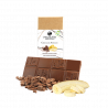 TABLETA CHOCOLATE CON LECHE Y PLATANO Y FRESA 125 GRS