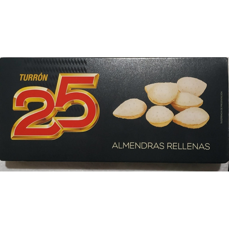 Almendras rellenas - turron 25