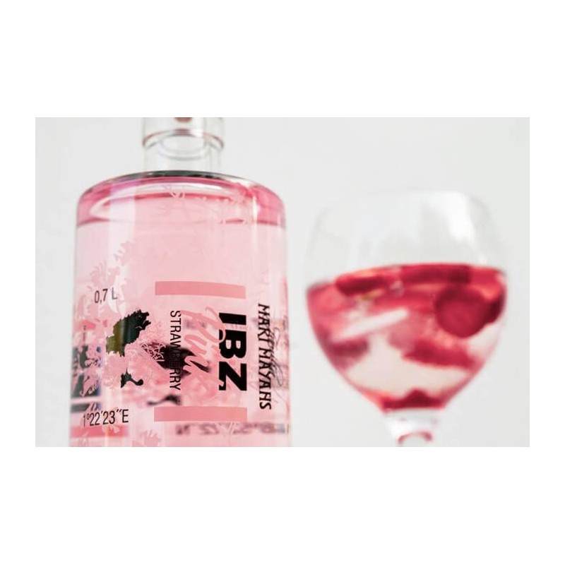 IBZ Pink Strawberry Gin Mari Mayans 70cl