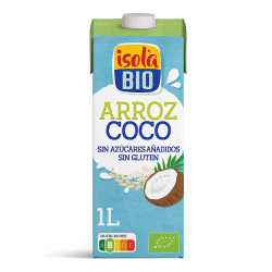 Bebida de arroz y coco bio...