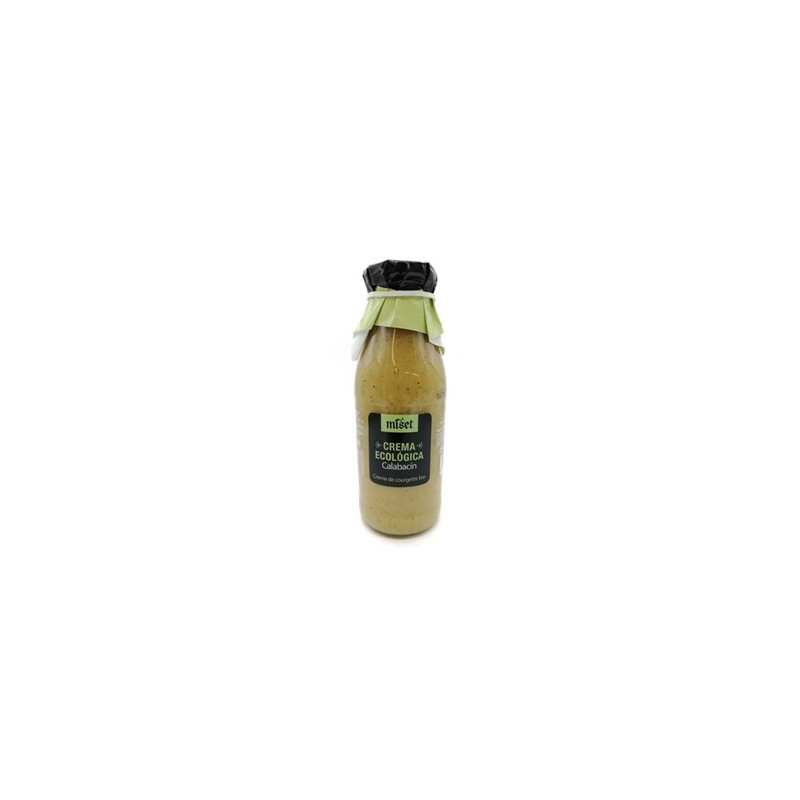 CREMA ECOLOGICA CALABACIN BOTELLA 500 ML MISET