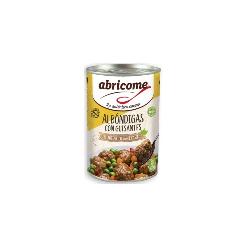 Albóndigas con Guisantes 415 gr Abricome