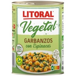 Garbanzos con espinacas...